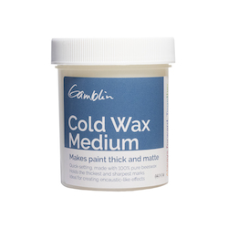 Oil: Gamblin Cold Wax Medium 4oz