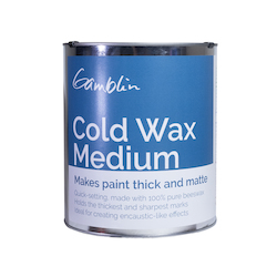 Oil: Gamblin Cold Wax Medium 128oz